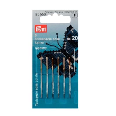 Aguja Prym 20 sin punta