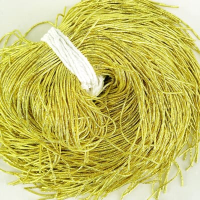 Alambre bullion brillante Amarillo 10gr