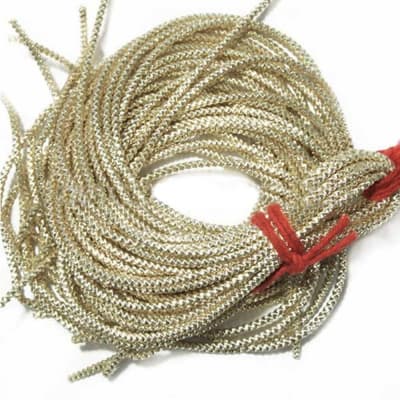 Alambre Francés Espiral Semi duro Light Gold