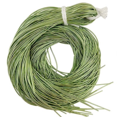 Alambre Frances Dabka liso 1mm verde claro1