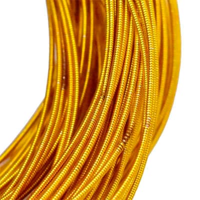 Alambre Frances Rigido Gijai 1mm Oro Oscuro