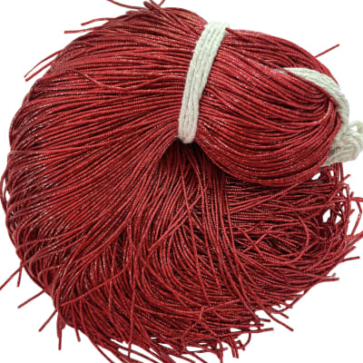 Alambre Bullion Rojo fuerte 1mm