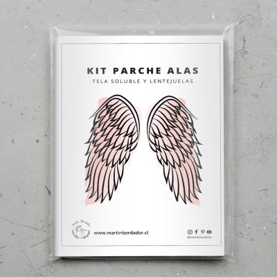 Parche soluble en agua Alas