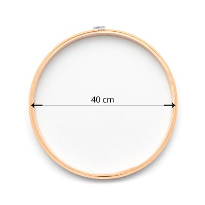 Aros para bordar madera 40cm