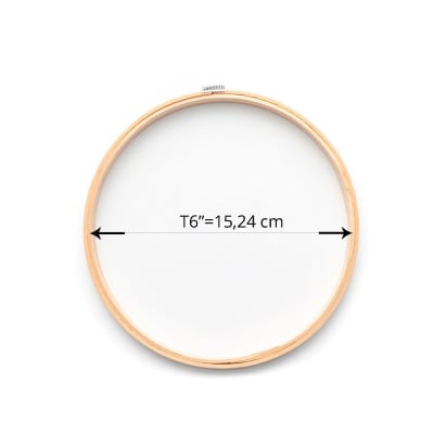 Aros para bordar madera N°6