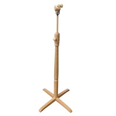 Atril de bordado con pie largo