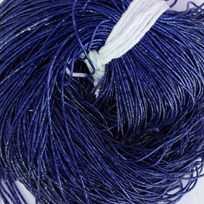 Alambre Frances bullion brillante Azul