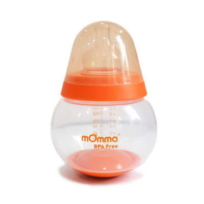 Biberon mamadera naranja1