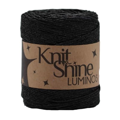 Cordon metalizado luminos-black