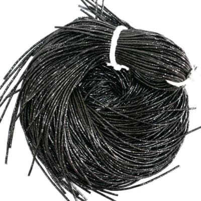 Alambre frances Bullion brillante Negro1