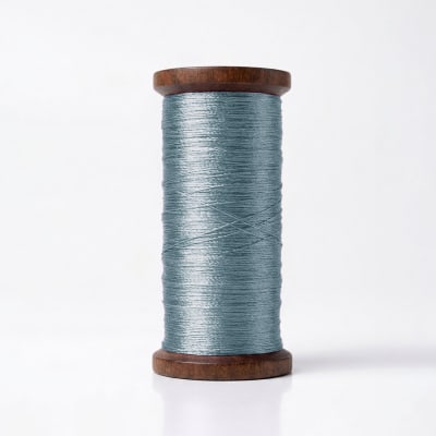 Hilo Seda vintage Celeste1