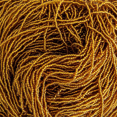 Mostacilla calibrada N.11 Oro - café claro1