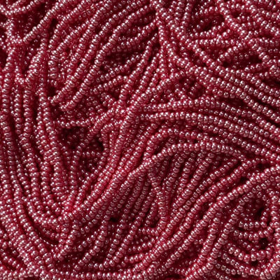 Mostacilla calibrada N.11 Rojo perla