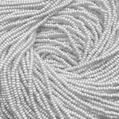 Mostacillas calibradas No.11 Blanco