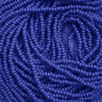 Mostacillas calibradas No.11 Azul