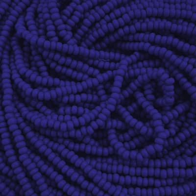 Mostacillas calibradas No.11 Azul rey claro