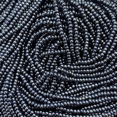 Mostacillas calibradas No.11 Gris Acerina