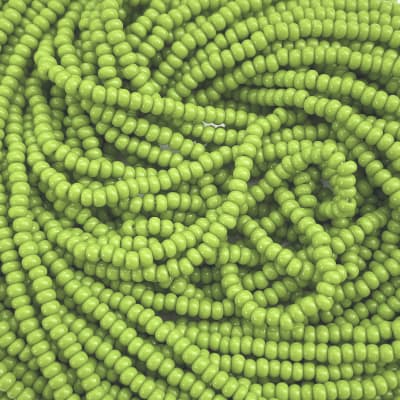 Mostacillas calibradas N.11 Verde Limon