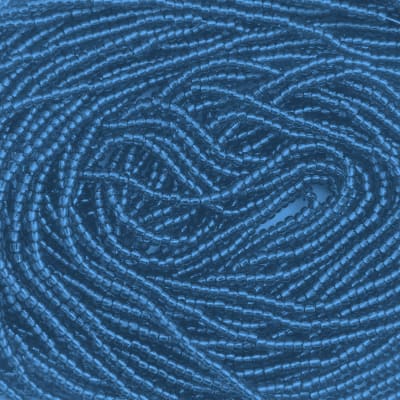 Mostacillas calibradas No.11 Azul Turquesa 60150-0