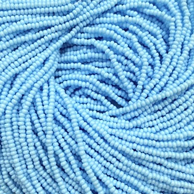 Mostacillas calibradas No.11 Azul Cielo