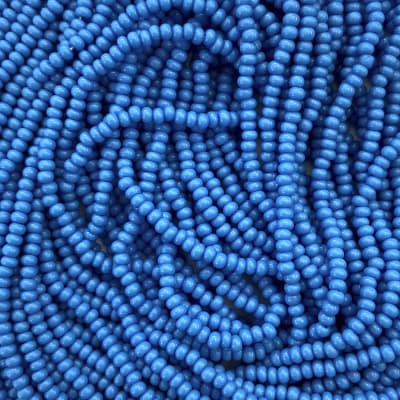 Mostacillas calibradas No.11 Azul Claro 3