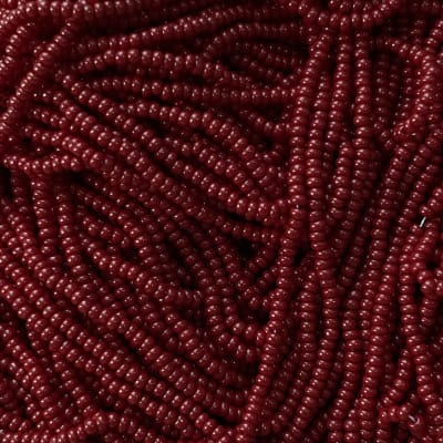 Mostacilla calibrada N.11 Rojo quemado