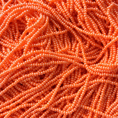 Mostacillas calibradas No.11 Naranjo