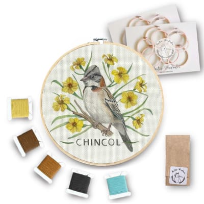 Mini Kit para bordar Chincol