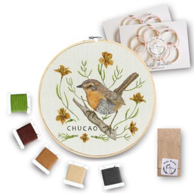 Mini Kit para bordar Chucao