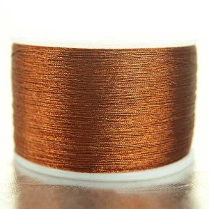 Hilo torcido 3 capas Zari Cobre Antiguo- 0.3 mm