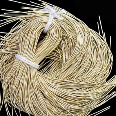 Alambre francés Liso 1mm Crema1