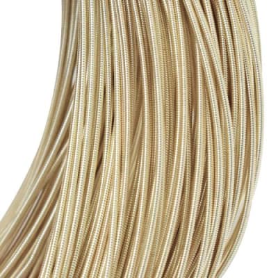 Alambre Francés rigido  Cream 1mm