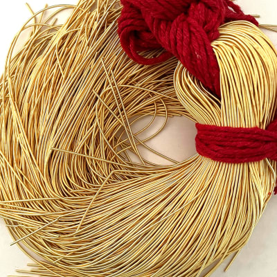 Alambre Francés Dorado mate