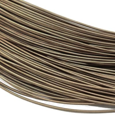 Alambre Frances Rigido Gijai 1mm Dorado Opaco