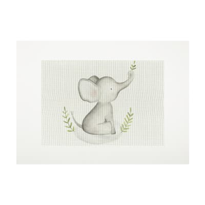 Lienzo para Bordar Elefante2