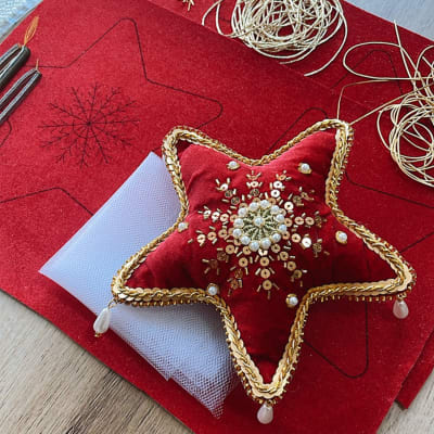 Kit navidad Estrella roja mas clase online