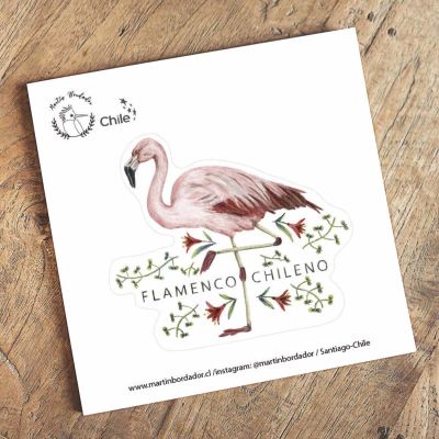 Sticker Flamenco Chileno