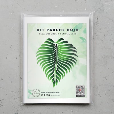 Kit Soluble en agua Monstera lentejuelas