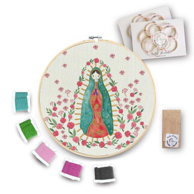 Kit para bordar Virgen Guadalupe XL