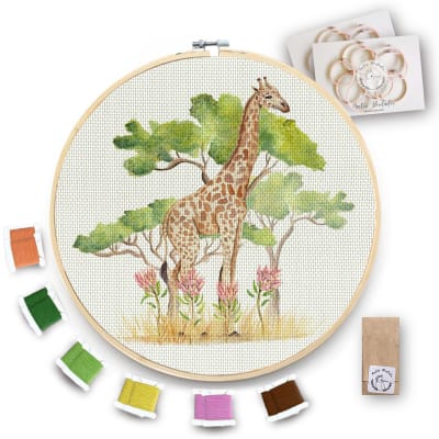 Kit para bordar Jirafa XL