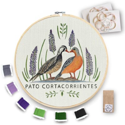 Kit  para bordar Pato Cortacorrientes XL