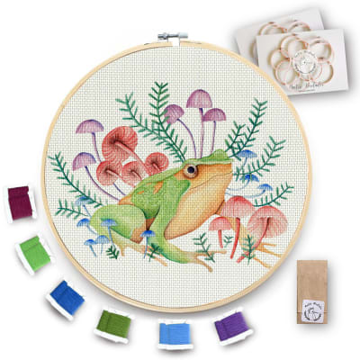 Kit XL Bastidor 30cm Ranita de Darwin FB