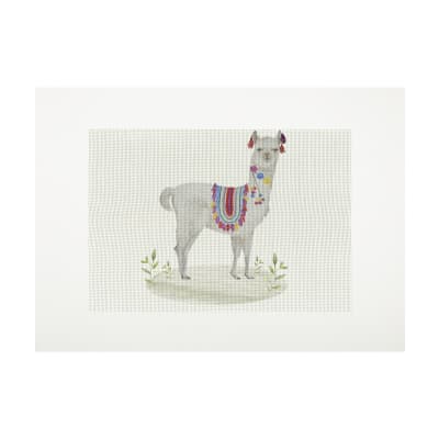 Lienzo para bordar Llama