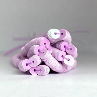 Lentejuela 4mm Morado claro nacarado1