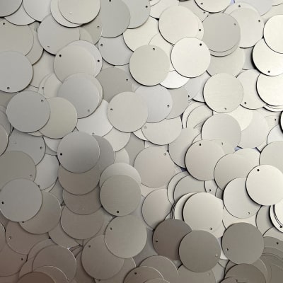 Lentejuela 17mm Arena mate