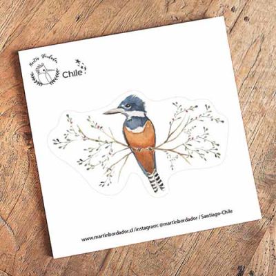 Sticker Martín Pescador