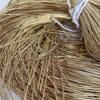 Alambre Francés liso Dorado Claro