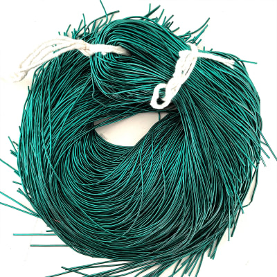 Alambre Francés liso Verde Esmeralda1