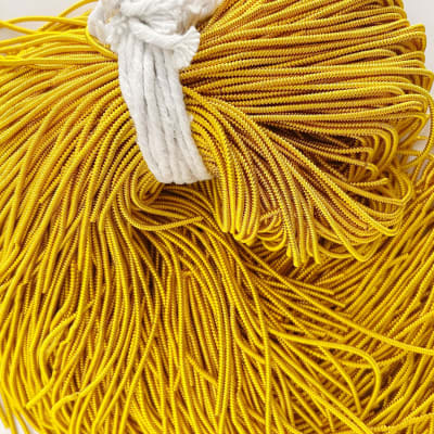 Almnbre frances texturado bullion Amarillo