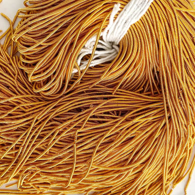 AlaMbre frances texturado bullion Naranjo